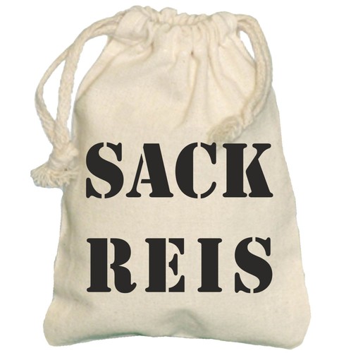 Sack reis geburtstag scherz - reis,