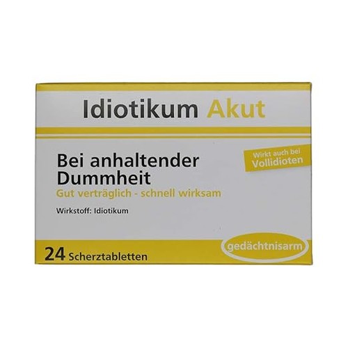 Schokolinsen idiotikum akut - 24,
