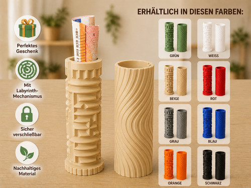 Labyrinth geldgeschenk safe - labyrinth,