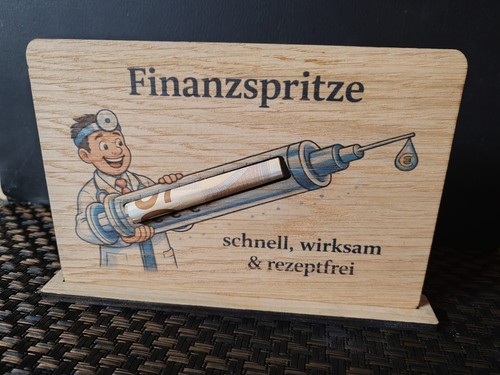 Geldgeschenk finanzspritze - geldgeschenk,