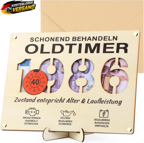 Holz geburtstagsgeschenk set - geburtstagsgeschenk,