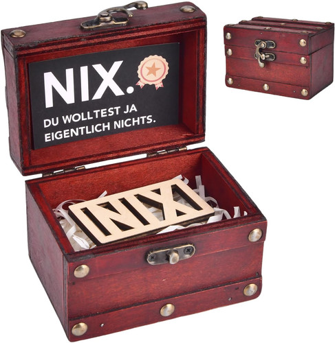 Nichts geschenk lustig nix - geschenk,,