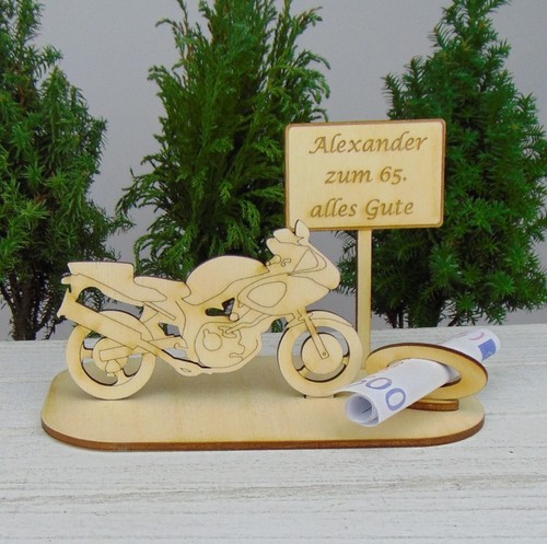 Motorrad geldgeschenk 35 40 - motorrad, "