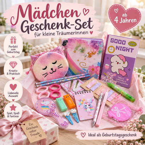 Mädchen geschenkset - mädchen,