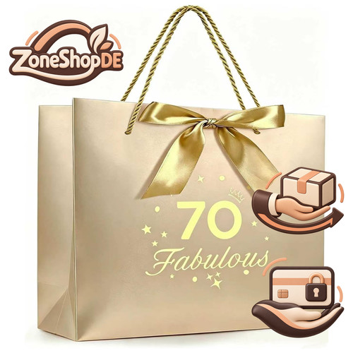 Geschenktüte geburtstag - geschenktüte, 70